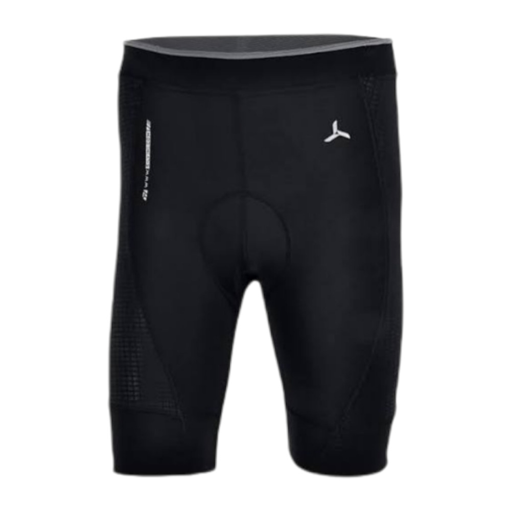 Silvini FORTORE Gel Padded Cycling Shorts LARGE Black Reflective Compression